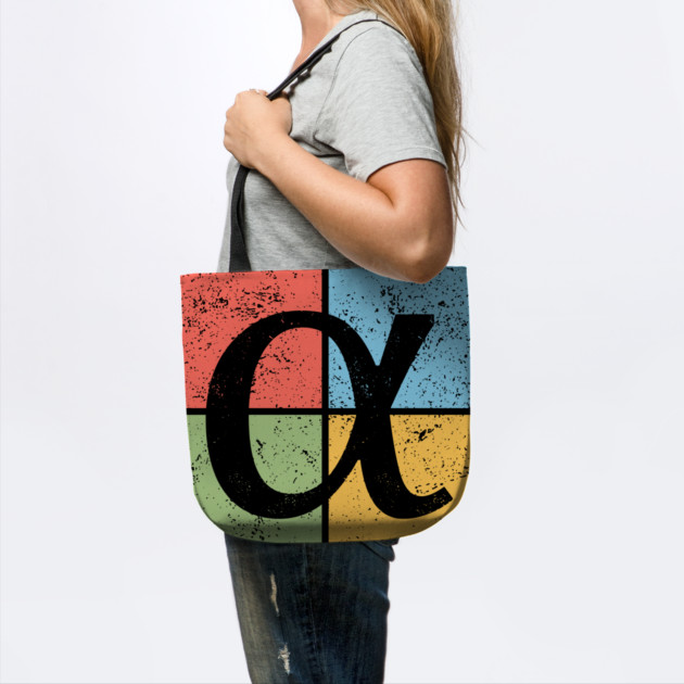 Alpha Pop Art Design - Greek Letter A Artwork by TuncGK