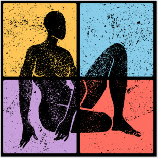 Artistic Female Pop Art Design - Feminine Icon Art Posters and Art