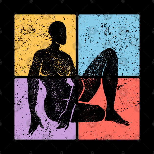 Artistic Female Pop Art Design - Feminine Icon Art by TuncGK