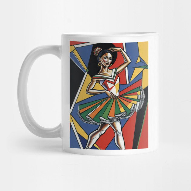 Geometric Ballerina by Urbanprint
