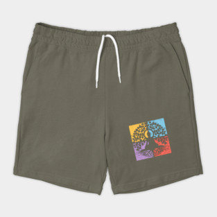 Meditation Tree of Life Pop Art Design - Zen Art Shorts