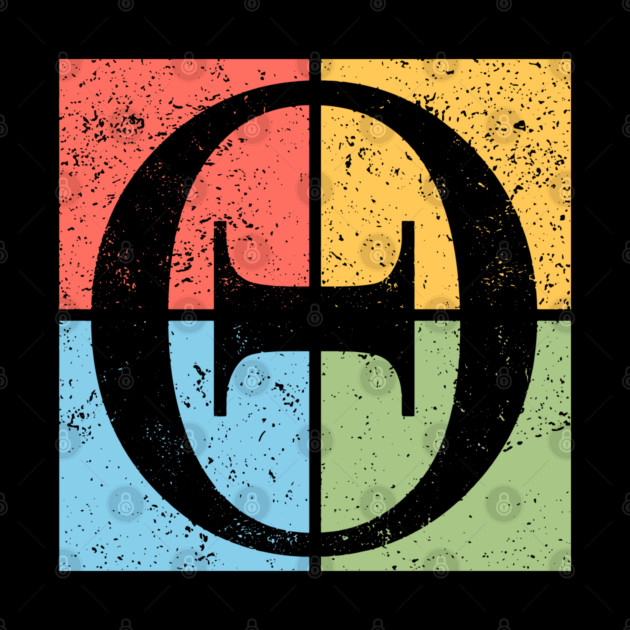 Theta Pop Art Design - Greek Letter Symbol Art by TuncGK