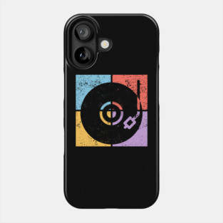 Vinyl Lover Pop Art Design - Retro Music Icon Phone Case