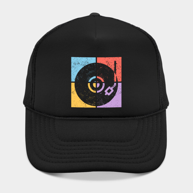 Vinyl Lover Pop Art Design - Retro Music Icon by TuncGK