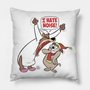 CLASSIC CARTOON BEAR AND DOG Pillow