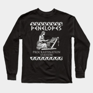 Funny Greek Mythology Penelope Long Sleeve T-Shirt