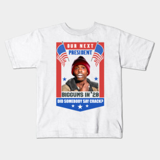 Our Next President Tyrone Biggums 2028 Kids T-Shirt