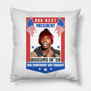 Our Next President Tyrone Biggums 2028 Pillow