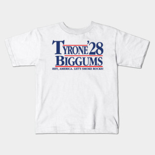 TYRONE BIGGUMS '28 Kids T-Shirt
