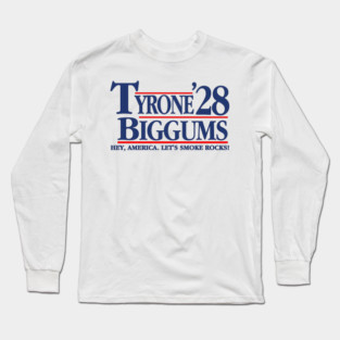 TYRONE BIGGUMS '28 Long Sleeve T-Shirt