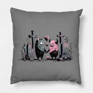Monsters in Love Pillow