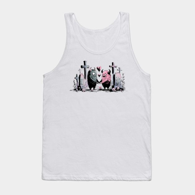 Monsters in Love Tank Top by H. R. Sinclair