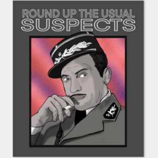 Captain Renault: Round Up the Usual Suspects Posters and Art