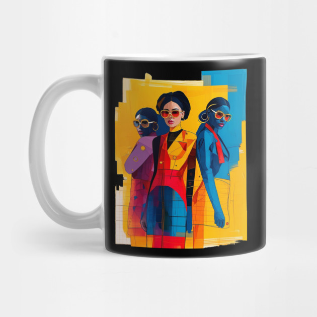 Three stylish women by Urbanprint