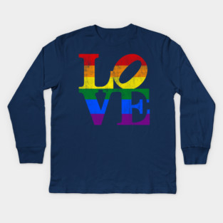 LOVE Equality Kids Long Sleeve T-Shirt