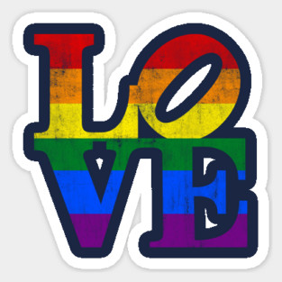 LOVE Equality Sticker