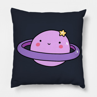 Cute Star Saturn Pillow