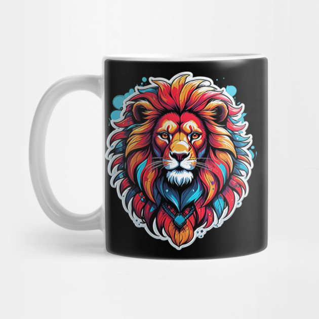 Lion Burst by Urbanprint