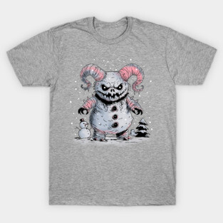 Monster Snowman T-Shirt