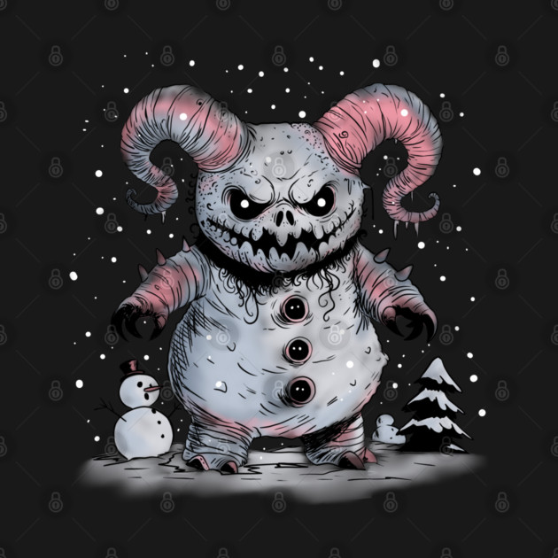 Monster Snowman by H. R. Sinclair
