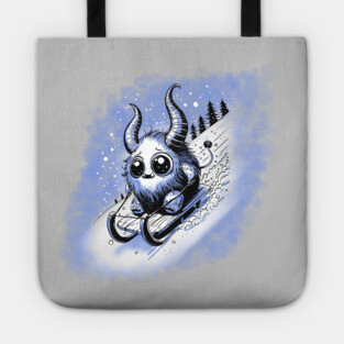Tobogganing Monster Tote