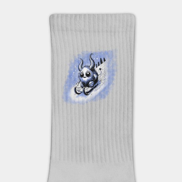 Tobogganing Monster by H. R. Sinclair