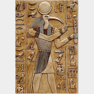 Thoth -Ancient Egyptian deity Posters and Art