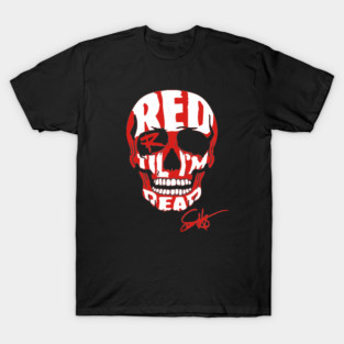 Red Rocker Skull T-Shirt