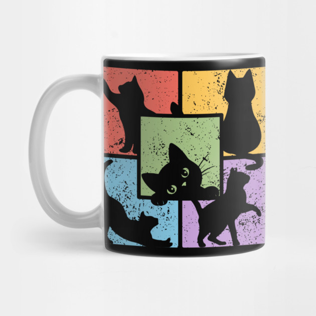 Retro Pop Art Cat Community by TuncGK