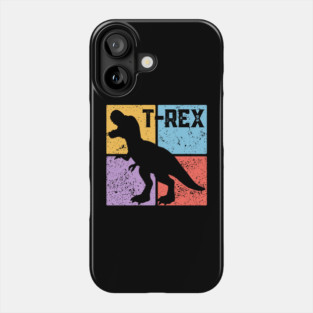 Retro T-Rex Dinosaur Pop Art Phone Case