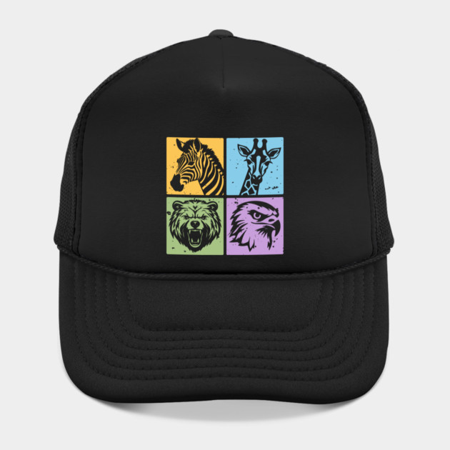 Colorful Wildlife Pop Art Collage by TuncGK