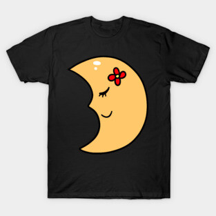 Cute Crescent Moon T-Shirt