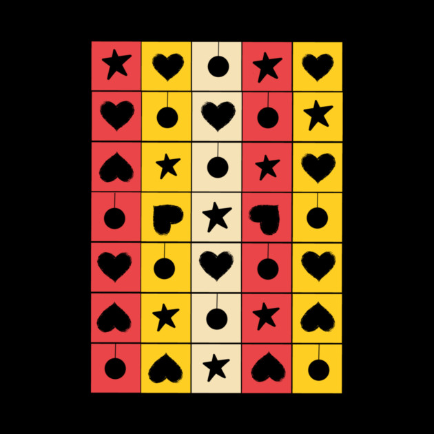 Retro Geometric Pattern by The WYLD Tribe