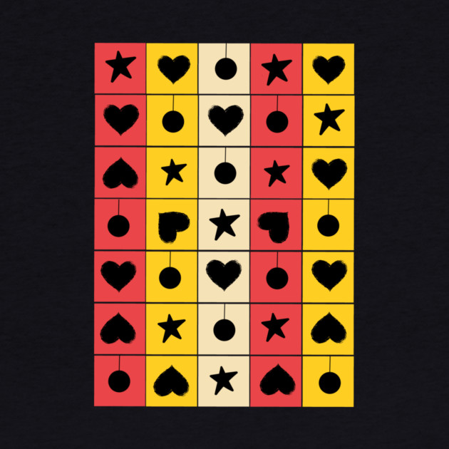 Retro Geometric Pattern by The WYLD Tribe