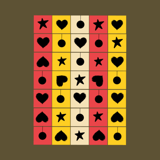 Retro Geometric Pattern by The WYLD Tribe