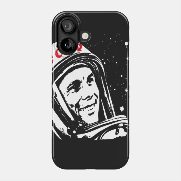 Yuri Gagarin Phone Case by dumbshirts