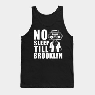 head radio no sleep till brooklyn Beastie Boys Tank Top