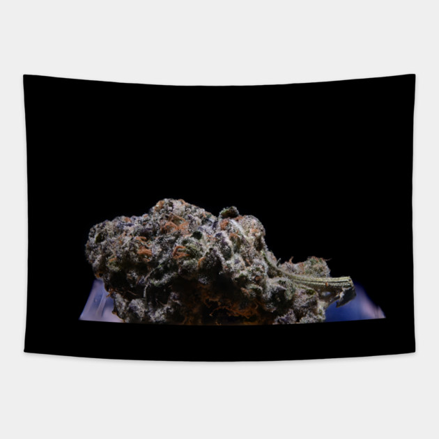 Star Pebbles Glamor Shot - Weed Design Tapestry by MrGreenGenes420