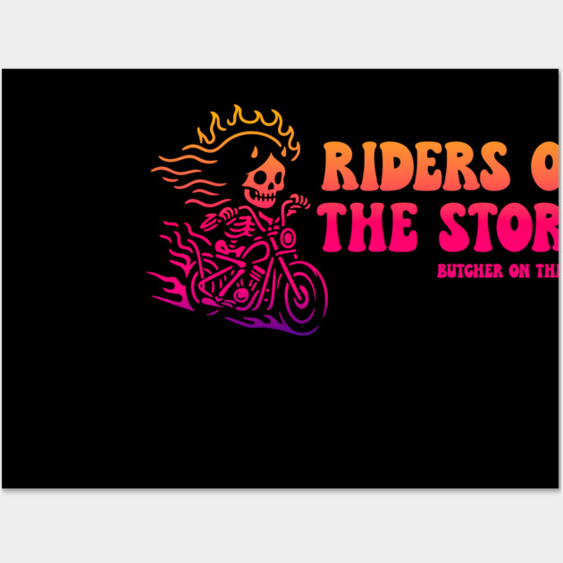 RIDERS ON THE STORM Wall Art by artslaves