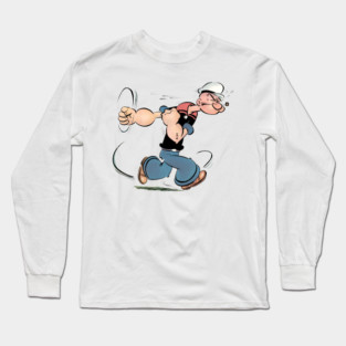 Popeye the Sailor Long Sleeve T-Shirt