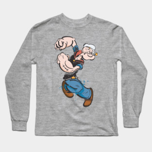 Popeye the Sailor Long Sleeve T-Shirt
