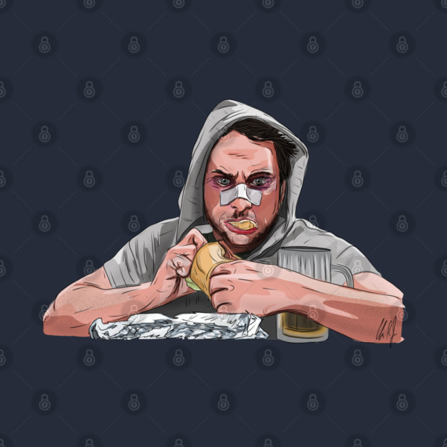 Eating Hoagies Angry in Philly by 51Deesigns