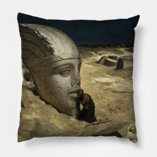 Questioner of the Sphinx Pillow