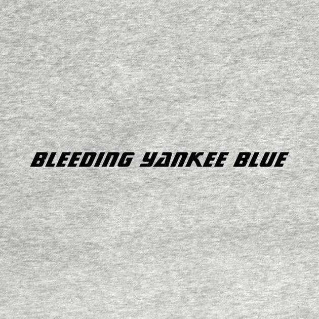 Bleeding Yankee Blue Navy FUTURE Design by Bleeding Yankee Blue