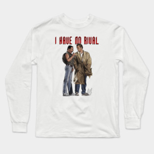 Highlander w/ Freddy Mercury: I Have No Rival Long Sleeve T-Shirt