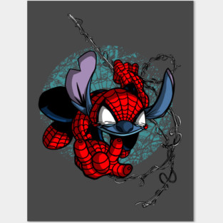 Spider-Stitch Posters and Art