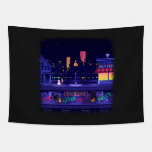 A Blob and his Boy Tapestry