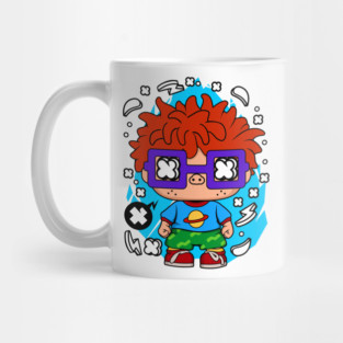 Chuckie finster Baby Chibi Art Style //// Nostalgic Toddler Vibes Tshirt! Mug