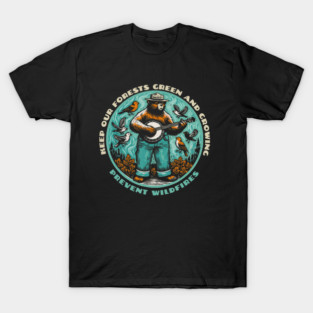 Prevent Wildfires Smokey Bear T-Shirt