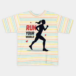 Motivational Running Kids T-Shirt